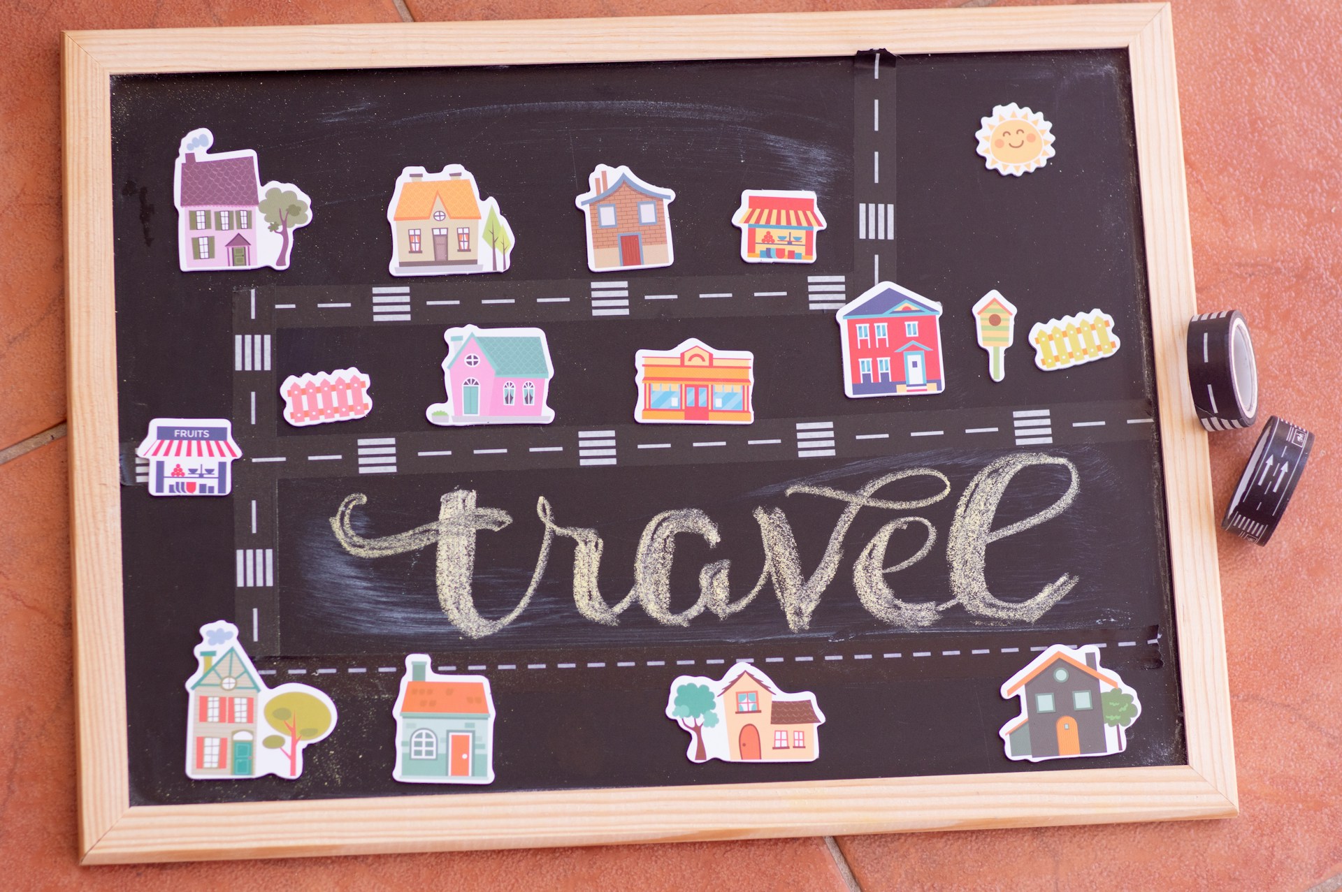 How Travel Sparks Creativity in Everyday Life A board with a game on it