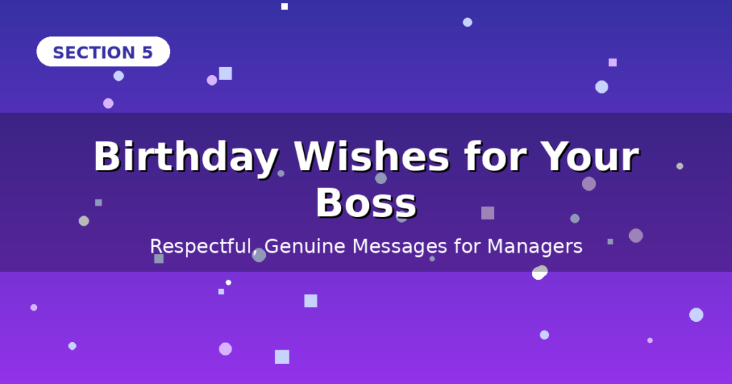 100+ Birthday Wishes for Colleagues & Coworkers (2026) Birthday wishes for your boss or manager banner