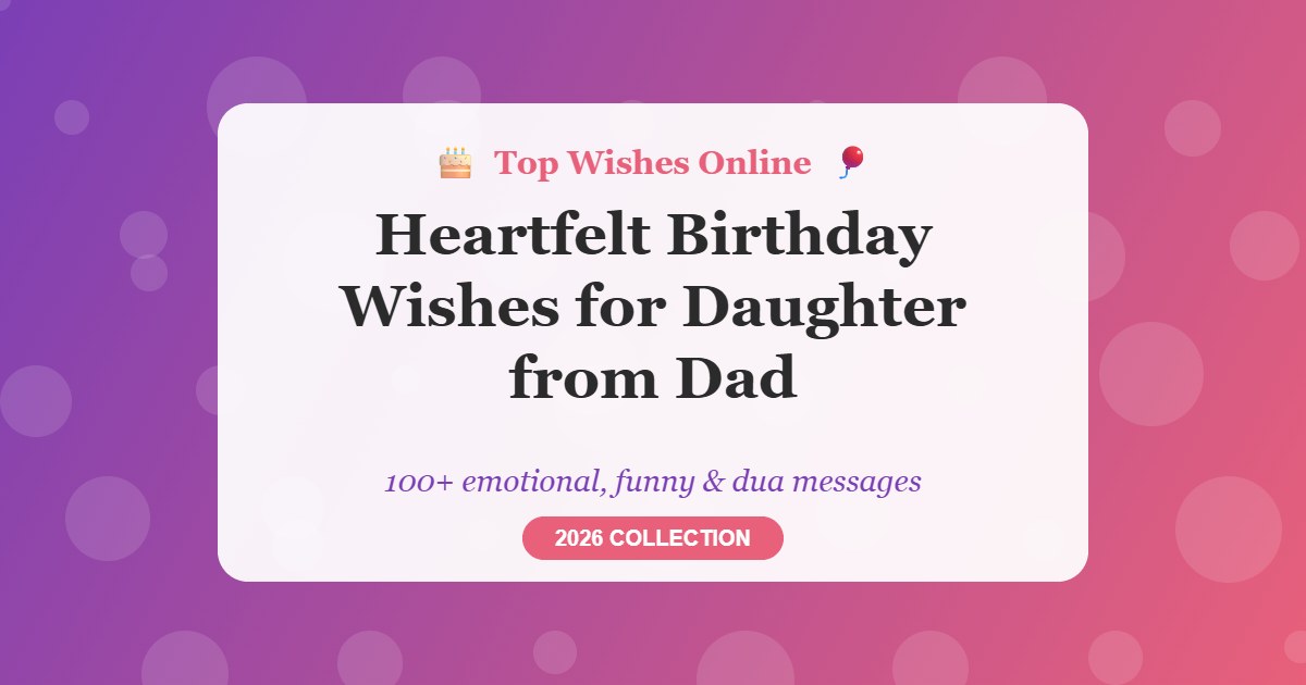 Heartfelt birthday wishes for daughter from dad with cake and balloons